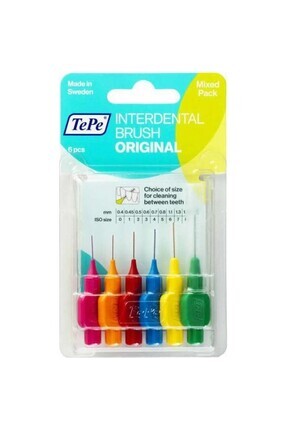 Blister Arayüz Fırçası Orjinal Karışık Set 6'Lı T186 Image 0