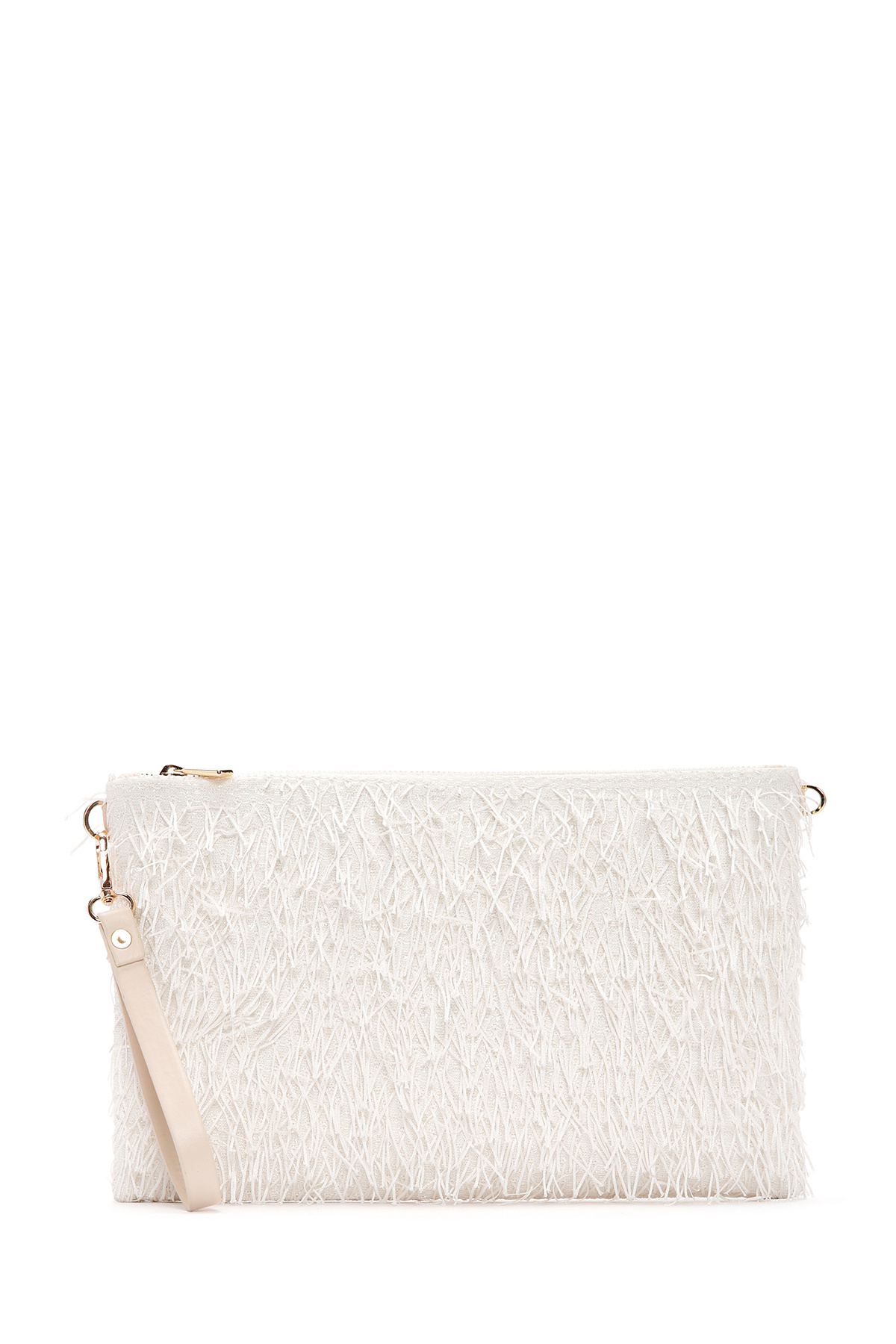 زنان زنجیره ای بلند و سفید Portfoy Bag 25SBD22046F