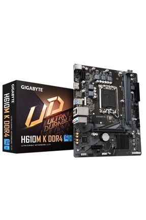 H610m-k Ddr4 3200mhz 1xhdmı 1xm.2 Usb 3.2 Matx 1700p (12. / 13. Ve 14. Nesil İşlemci Uyumlu Image 0