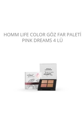 Homm Life Göz Far Paleti Pink Dreams 4 lü Image 0