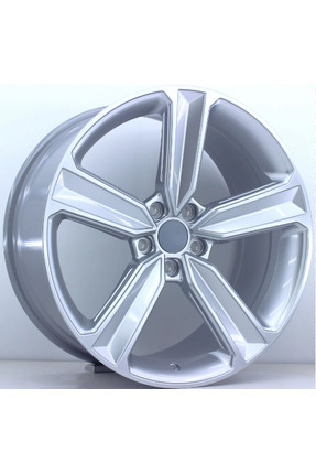 5*112*18*8.0 ET35 CH66.45 SILVER BABAYAGA Image 0