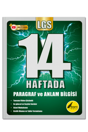 14 Haftada LGS Paragraf ve Anlam Bilgisi Image 0