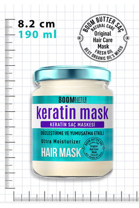 Güçlendirici Onarıcı Keratin Saç Maskesi 190 ml Image 3