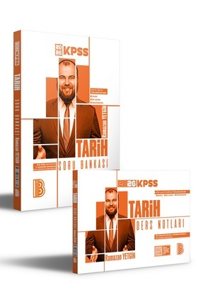 2026 Kpss Tarih Ders Notları Ve Tamamı Çözümlü Soru Bankası Seti Image 0