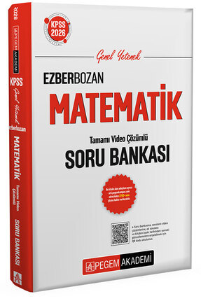 2026 KPSS Genel Yetenek Genel Kültür Ezberbozan Matematik Tamamı Video Çözümlü Soru Bankası Image 0