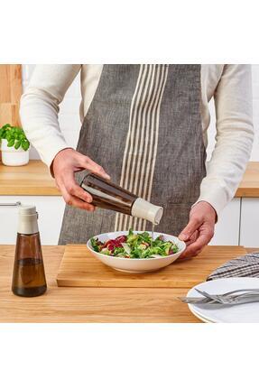 Yağdanlık Cam 19 Cm MeridyenDukkan Kahverengi-Amber Renk 19 cm, 1 Parça Image 1