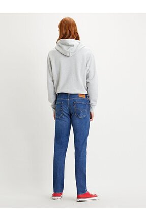 Erkek Slim Fit Kot Pantolon - Günlük Kullanım Image 2