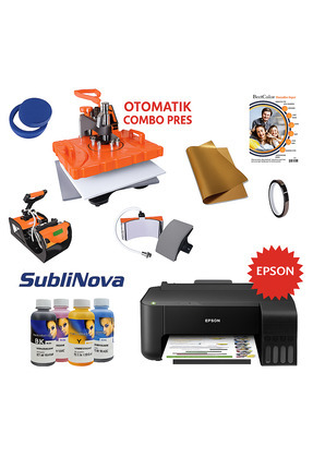 Süblimasyon Combo Transfer Baskı Seti Image 0