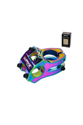 Bisiklet Kısa Gidon Boğazı Wake Alüminyum Rainbow Rengarenk Yedek Parça 31,8mm Image 0