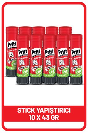Stick Yapıştırıcı 43gr Büyük Boy - 10 Adet Image 0
