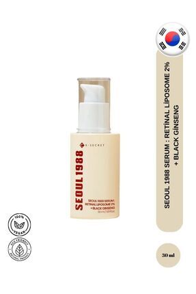 SEOUL 1988 Serum: Retinal Liposome 2% + Black Ginseng, 30ml-Gingseng ve Retinal İçeren Serum Image 0