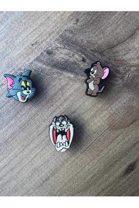 Jibbitz Terlik Süsü 3 ADET Tom ve Jerry set Image 0