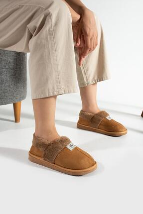 Unisex Içi Yünlü Kışlık Panduf- Eva Taban Ev Botu- Ayakkabısı Image 1