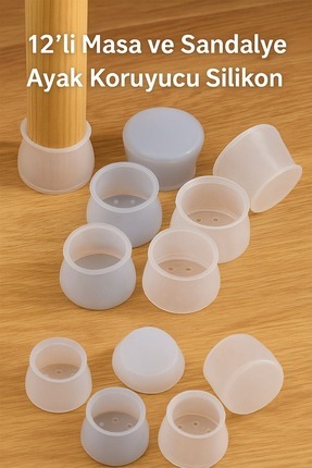 🪑MASA VE SANDALYE AYAK KORUYUCU SİLİKON Image 0