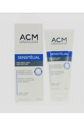 Sensitelial Nemlendirici Krem Tüm Atopik Cilt Bakımı Yoğun Nemlendirici Yüz ve Vücut Kremi 200ml Image 0