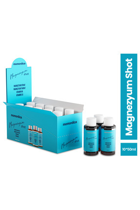 Magnezyum Shot (Sitrat, Taurat, B6 Vitamini, D3 Vitamini) - 10 Adet Image 0