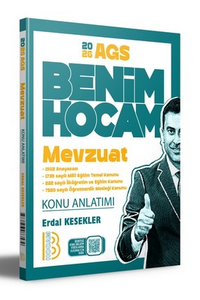 Benim Hocam 2026 AGS Mevzuat Konu Anlatımlı Image 0