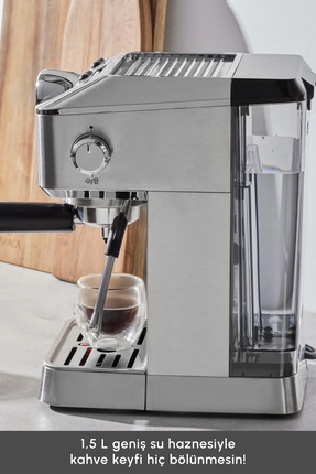 Coffee Art 1101 Süt Köpürtücülü 20bar Basınçlı Espresso Latte Cappuccino Americano Mak. 1,5l Image 5