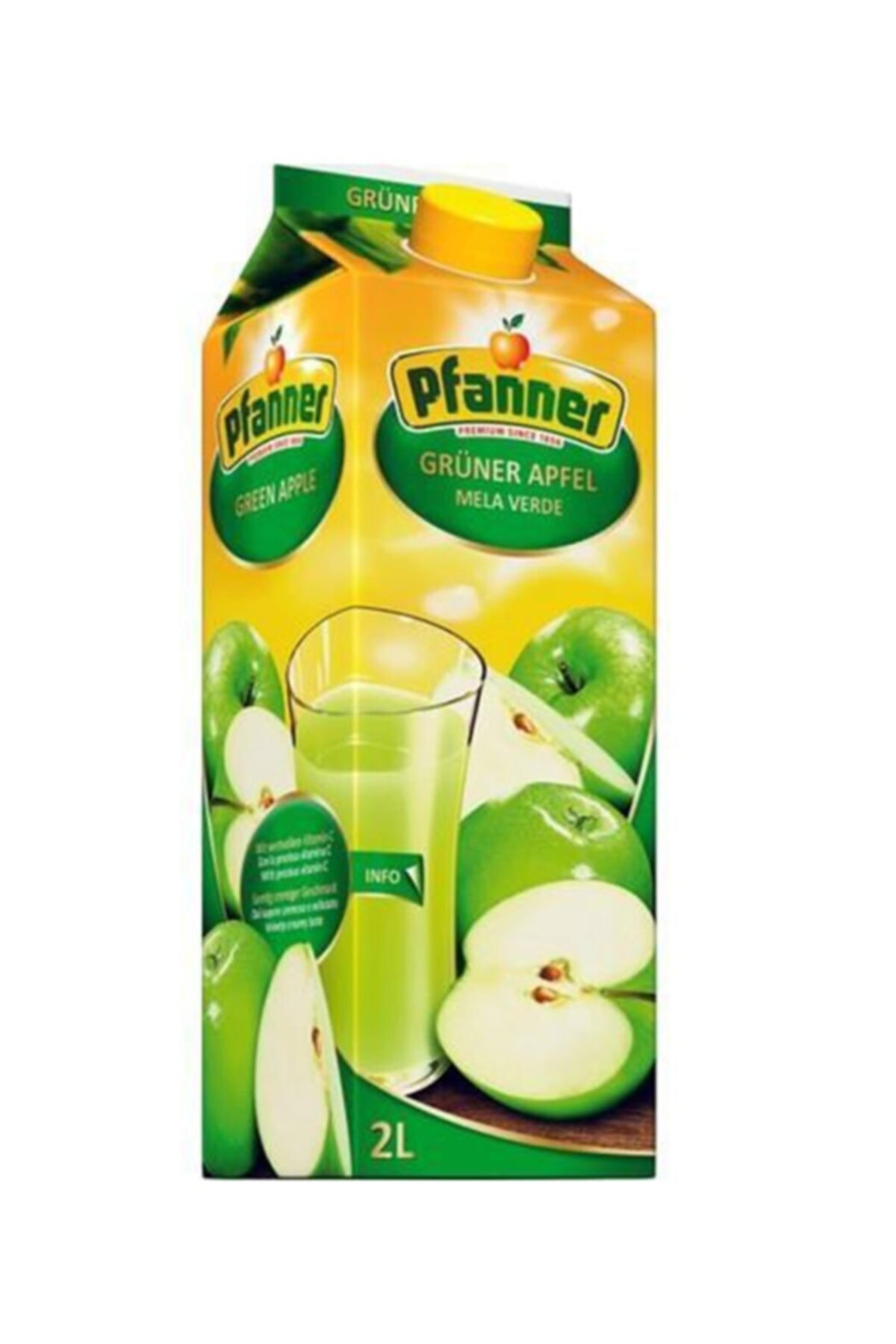 Pfanner Meyve Suyu Yeşil Elma 2 lt
