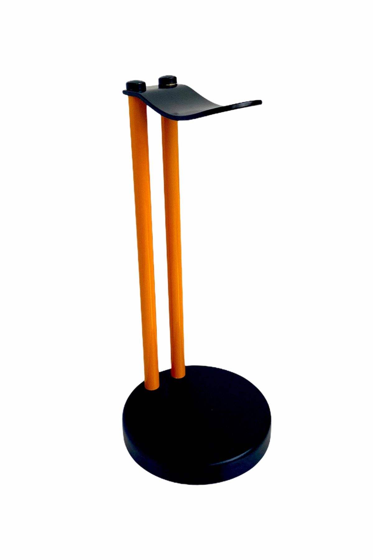 Xrades Turuncu Kulaklık Standı (ahşap Ve Metal) Stand Stant Tutucu