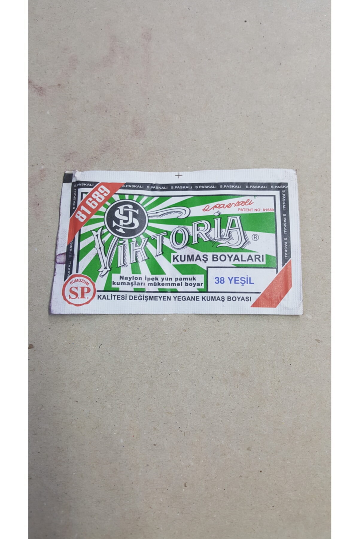 Viktoria Boya Viktoria Kumaş Boyası 10gr Yeşil