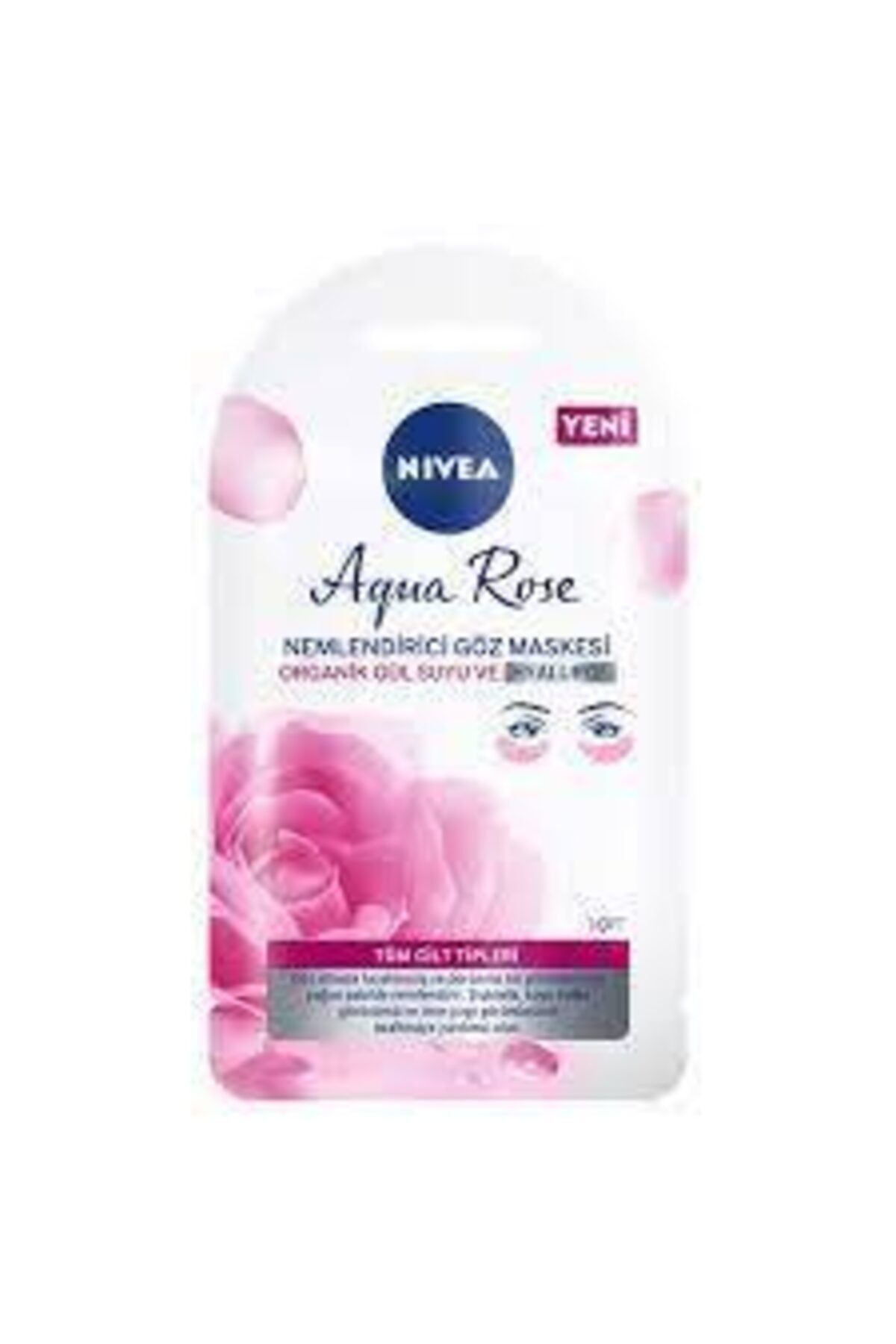 Nivea Aqua Rose Nemlendirici Göz Maskesi