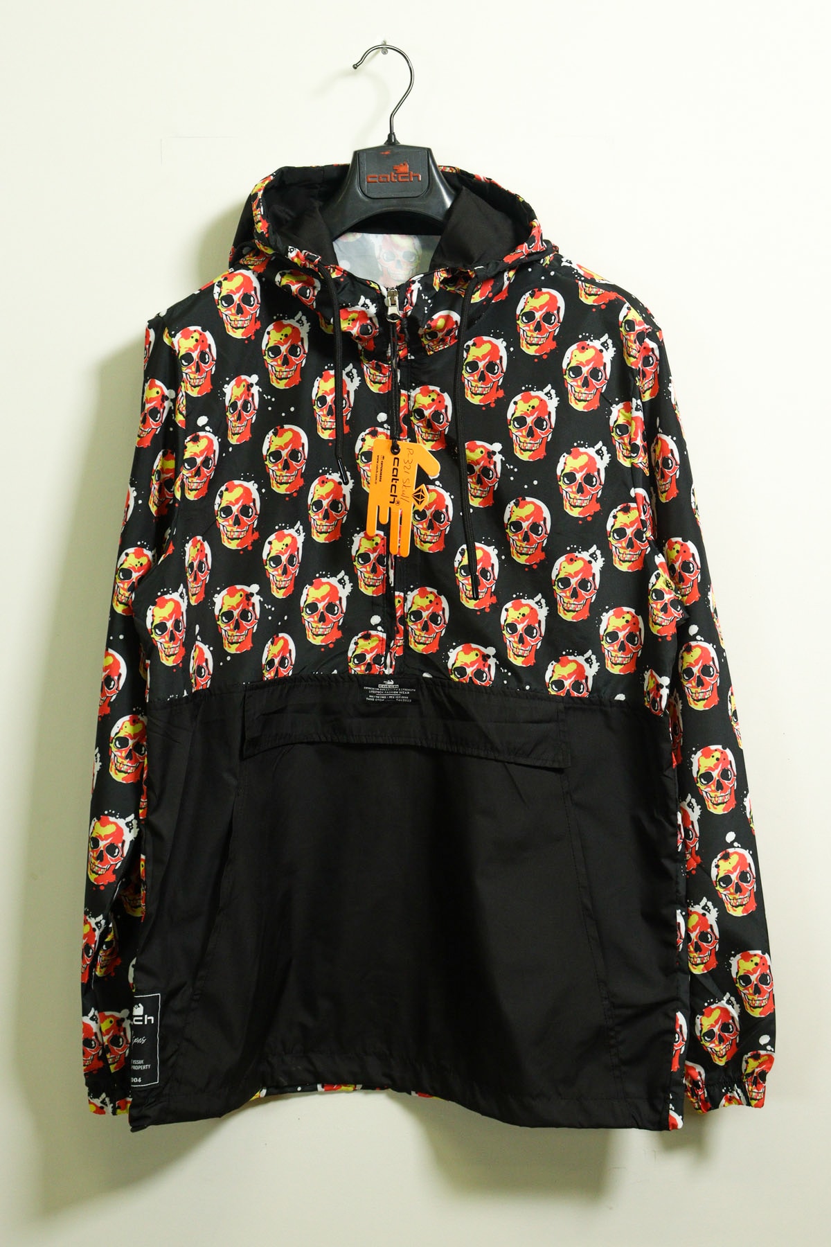 Catch Bol Kalıp Yağmurluk Skull P-231