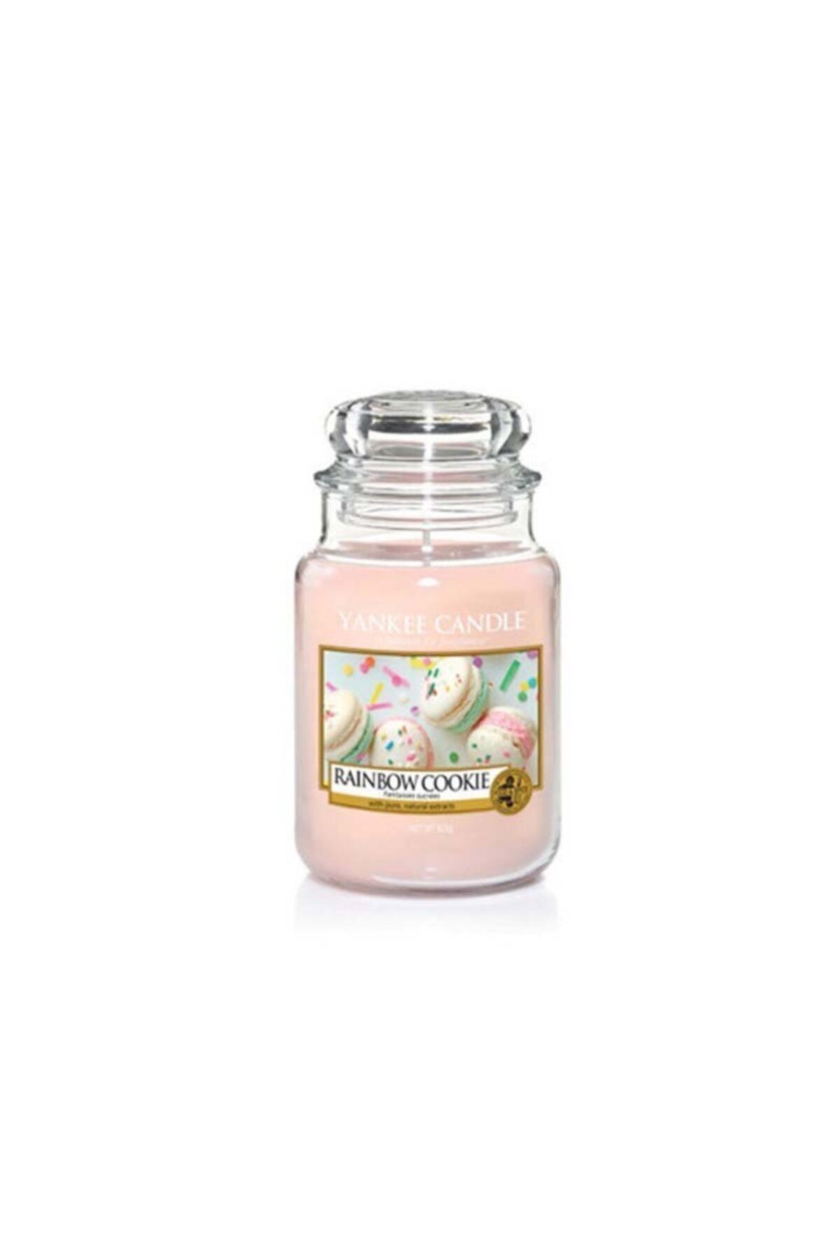 Yankee Candle 1577121e Büyük Klasik Mum Rainbow Cookie