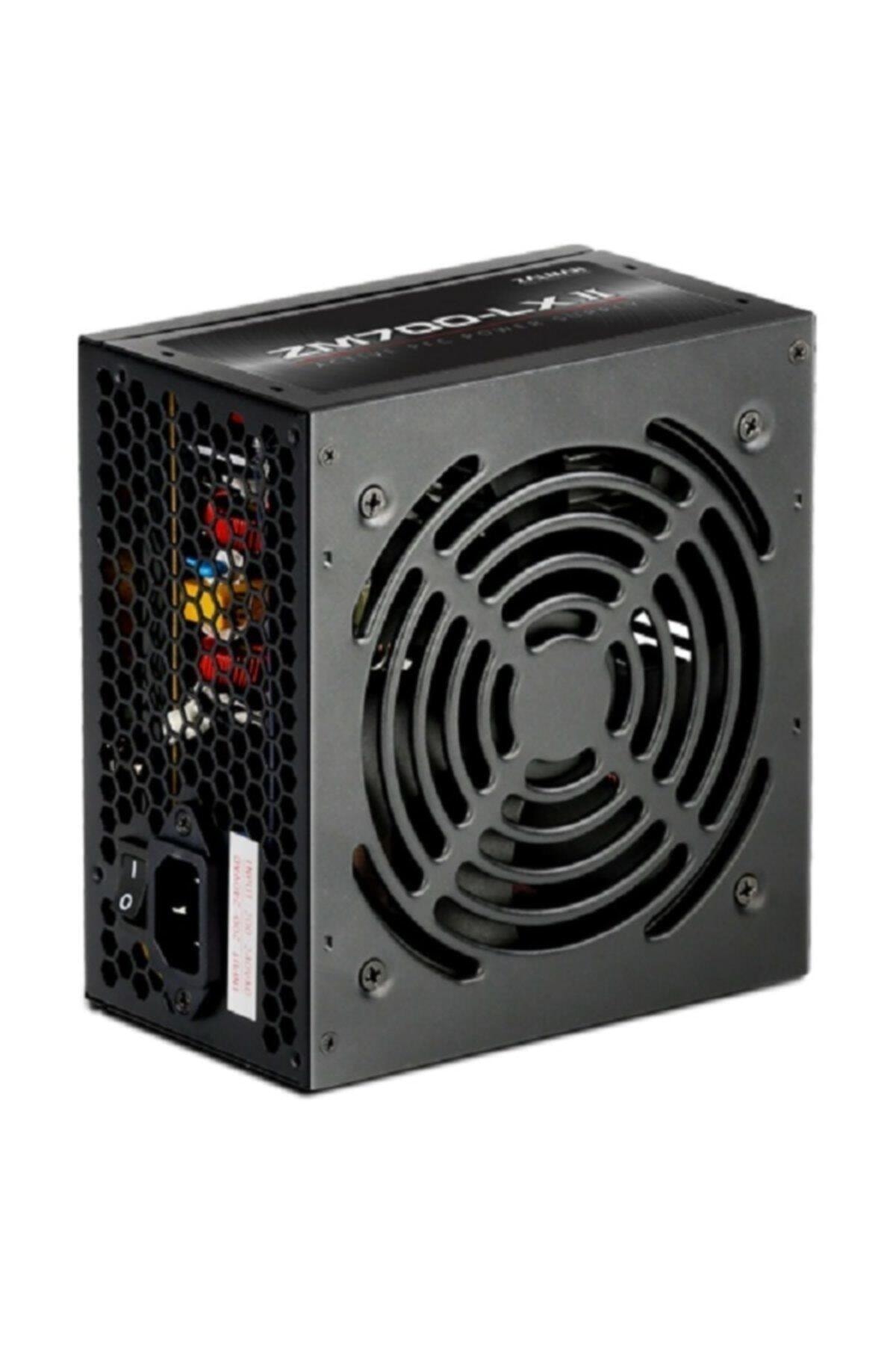 Zalman Zm700-lxıı 700w Dayanıklı Ve Güvenilir Yüksek Performanslı Active Pvc Li 120mm Fanlı Güç Kaynağ