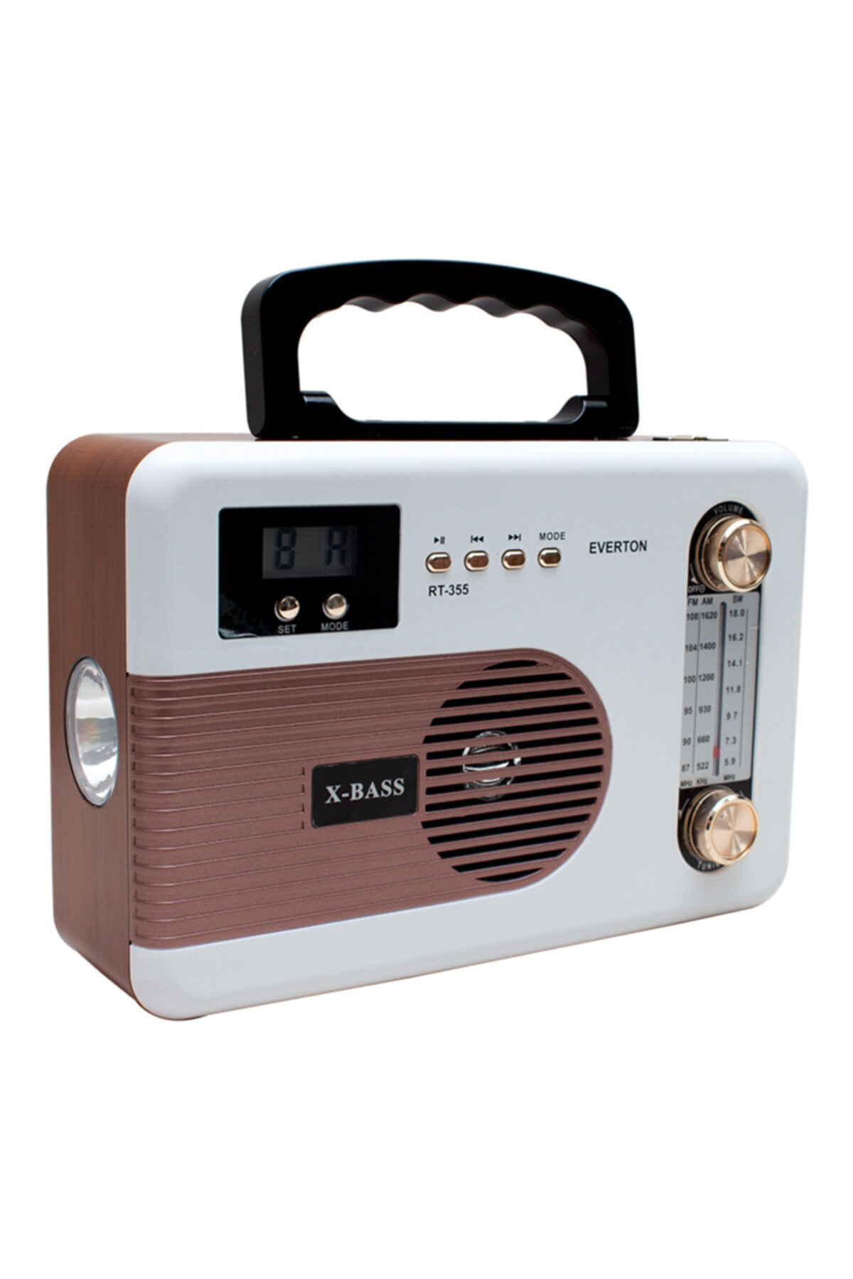 Angel Of Life Everton Rt-355bt Büyük Usb/sd/fm/aw/sw/aux/bluetooth Destekli Müzik Kutusu