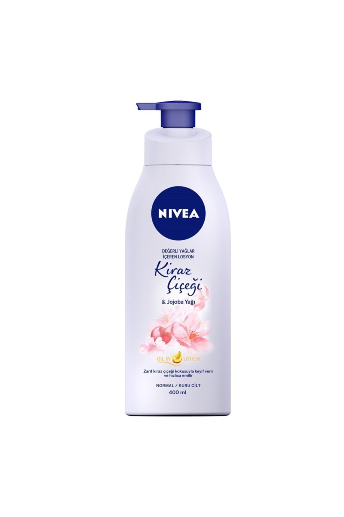 Nivea Kiraz Çiçeği Ve Jojoba Yağı Özlü Vücut Losyonu 400 ml