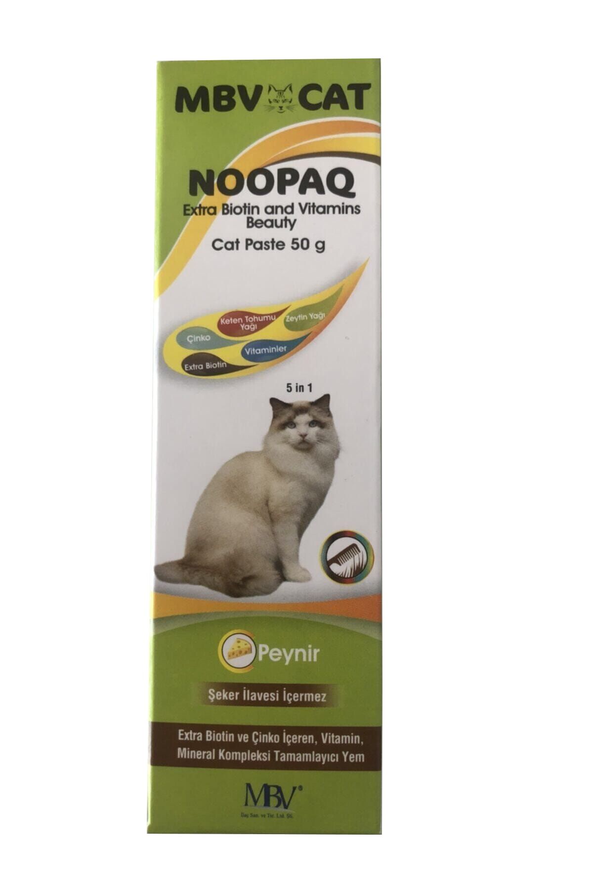 MBV Noopaq Extra Biotin Ve Vitaminli Beauty Kedi Macunu 50 Gr