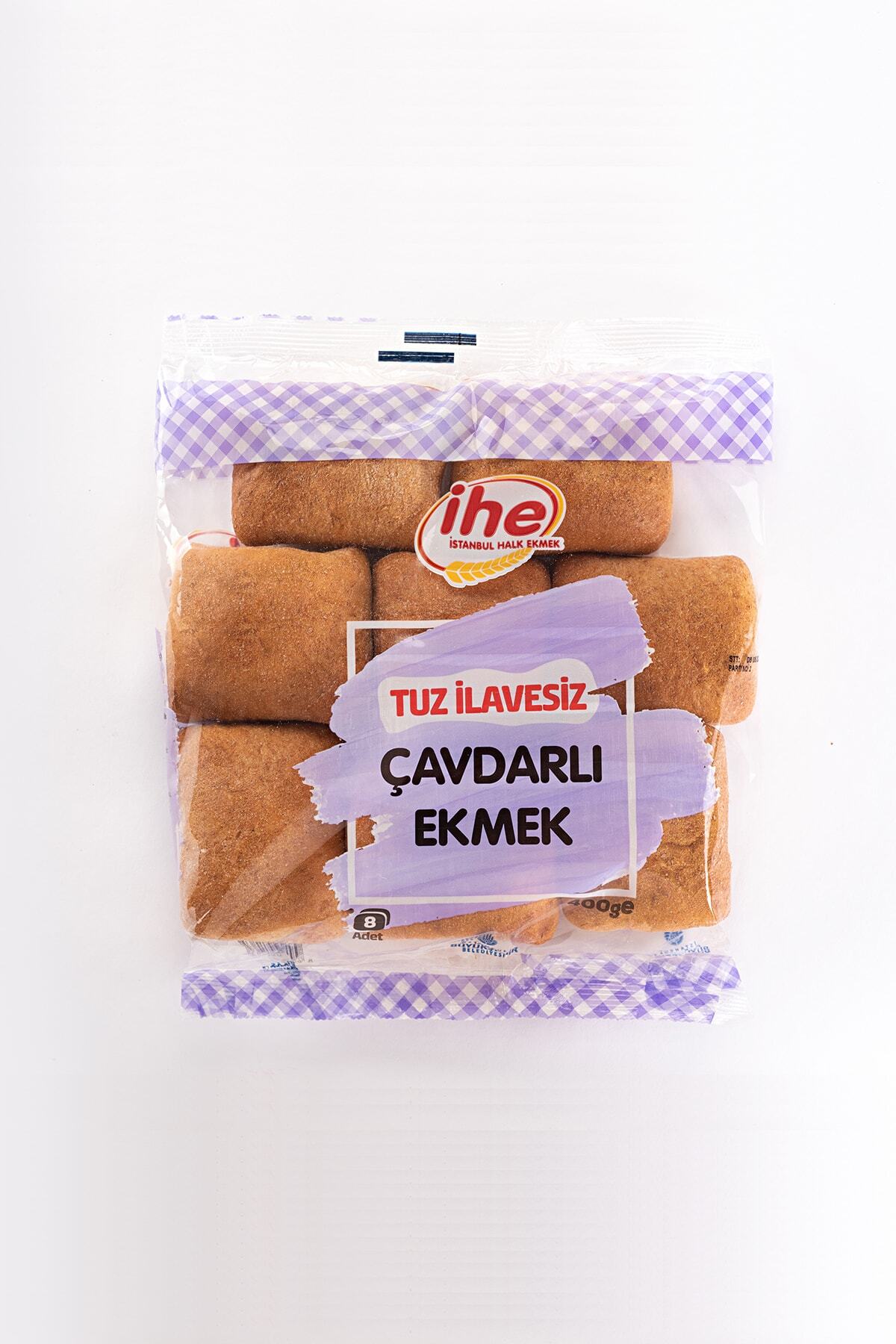 İhe Tuz Ilavesiz Çavdarlı Ekmek 400 G (4 Adet)