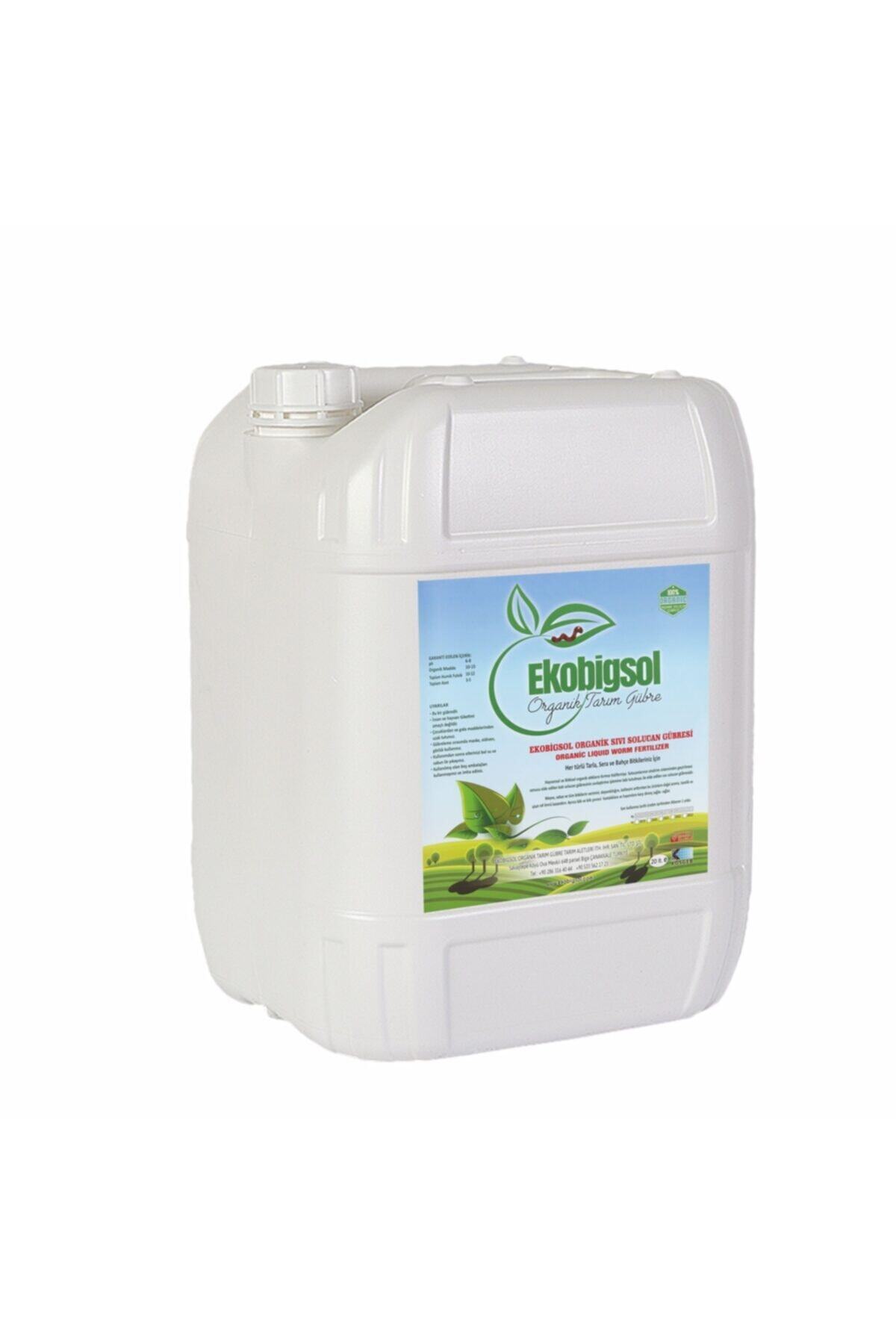 Ekobigsol Organik Sıvı Solucan Gübresi (konsantre) 20lt