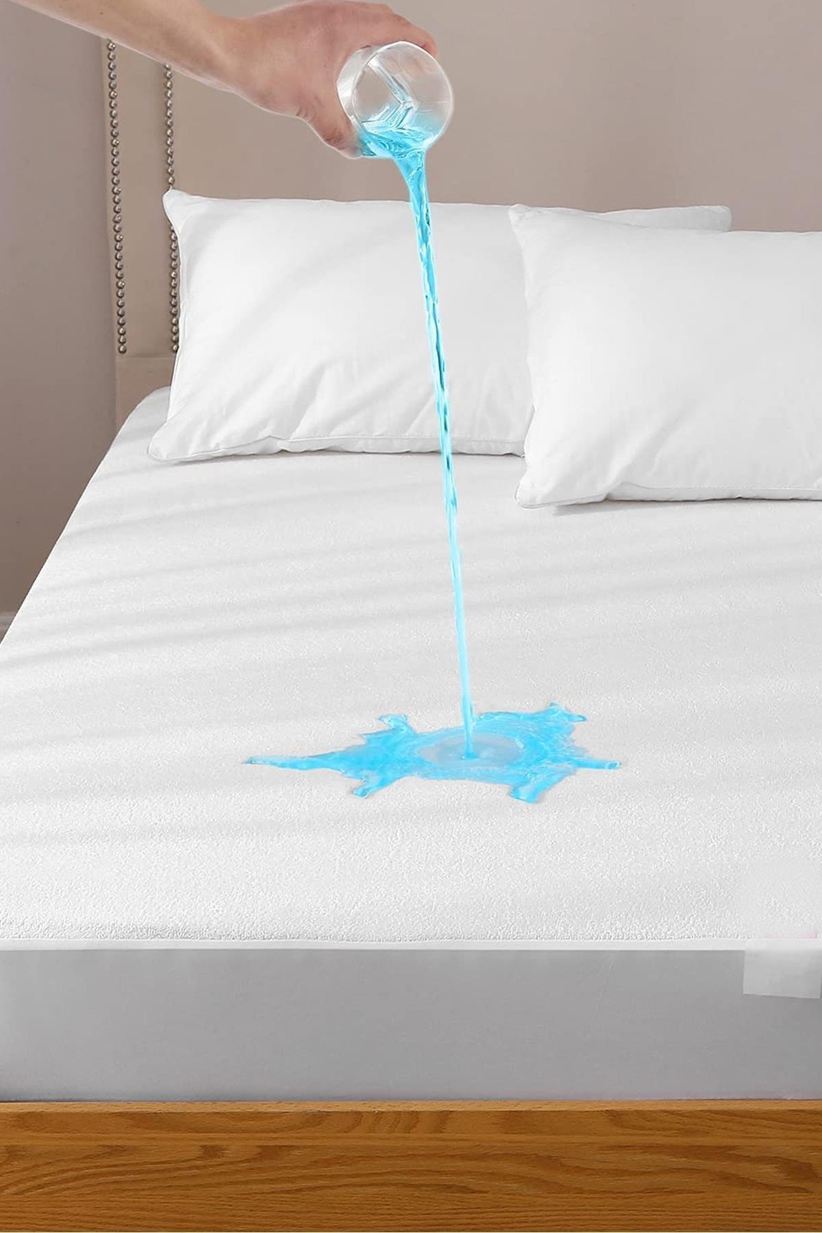 Limon Soft Tek Kişilik Sıvı Geçirmez Elastik Bantlı Alez 100x200 cm