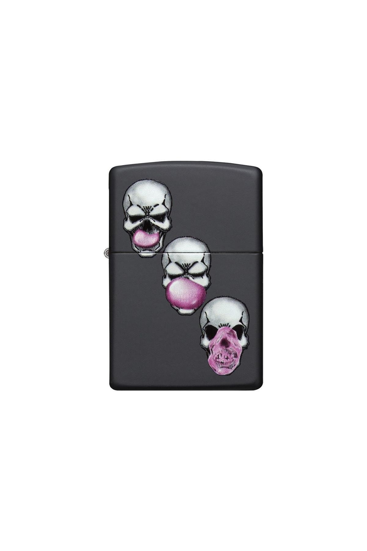 Zippo 218 Skull Bubble Gum Çakmak