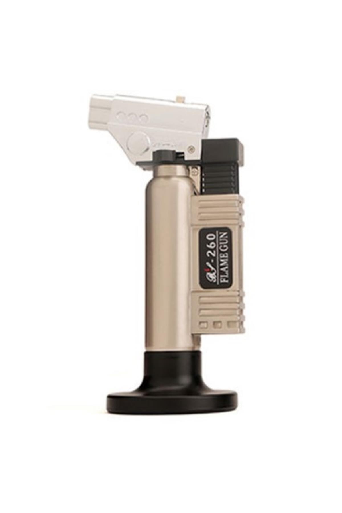 TBek Turbo Torch Pürmüz 260 Jet Torch Isı Tabancası Çakmak Gümüş