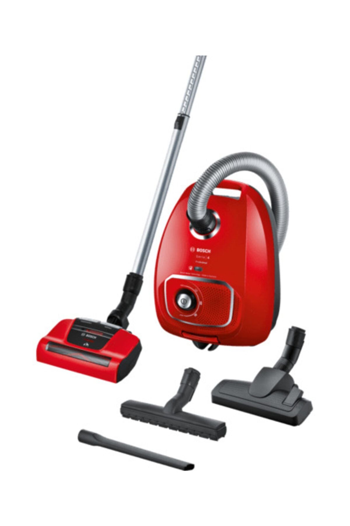 Bosch Bgls4pet2 600w Toz Torbalı Süpürgeproanimal Kırmızı