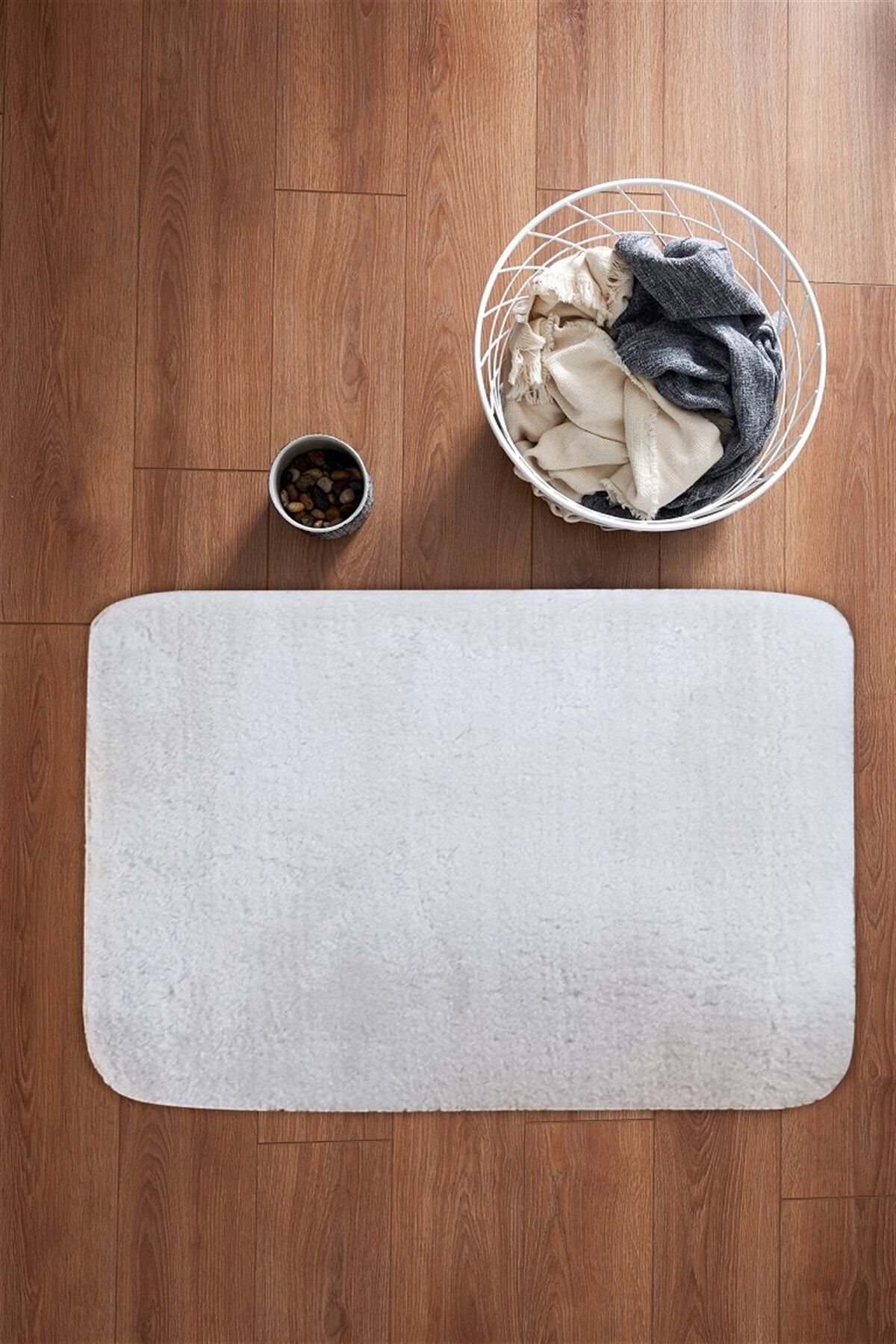 Markaev 2'li Yıkanabilir Antibakteriyel Kaymaz Tabanlı Klozet Takımı 50x60 Cm - 60x100 Cm