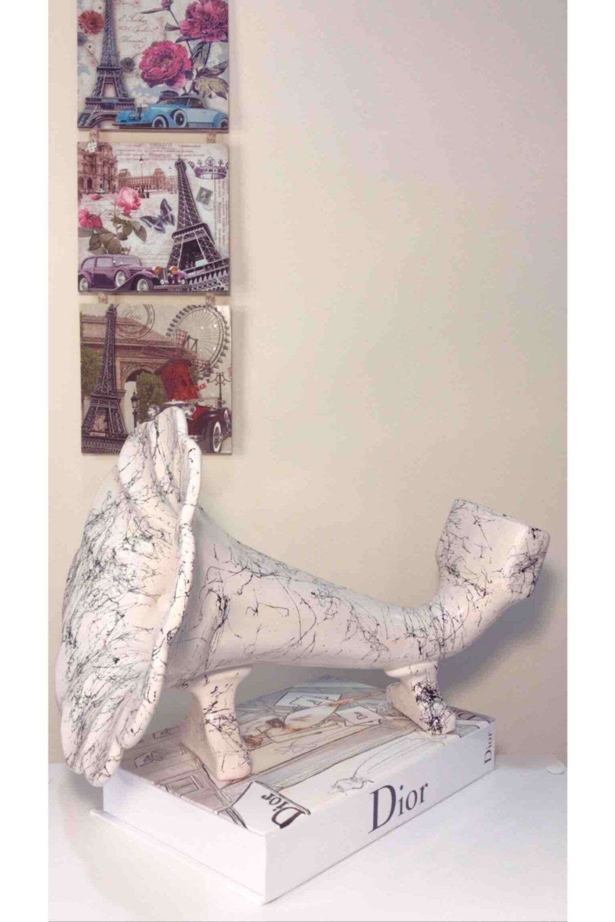 Abyssos Design Desenli Seramik Kaplama Gramofon