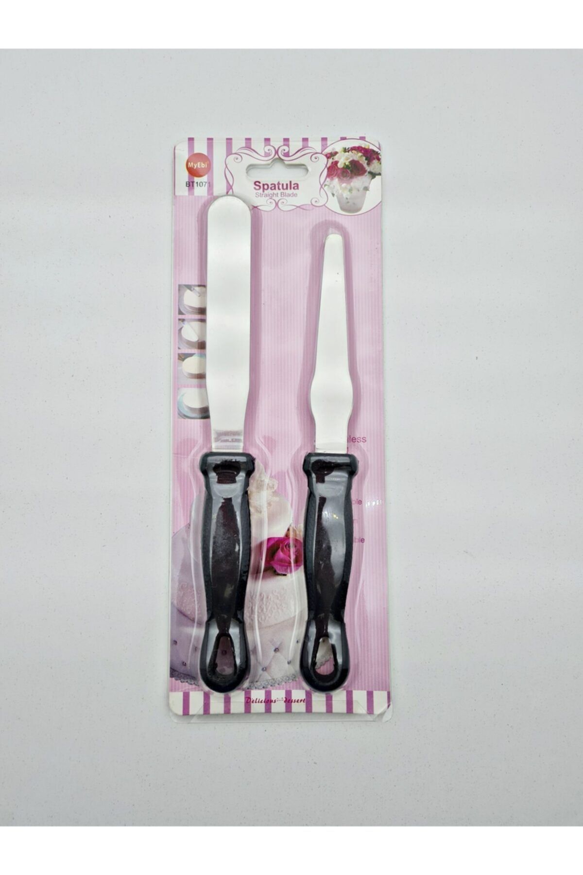 PASTA VİTRİN Metal 2 Li Pasta Sıvama Bıçağı - Spatula Seti