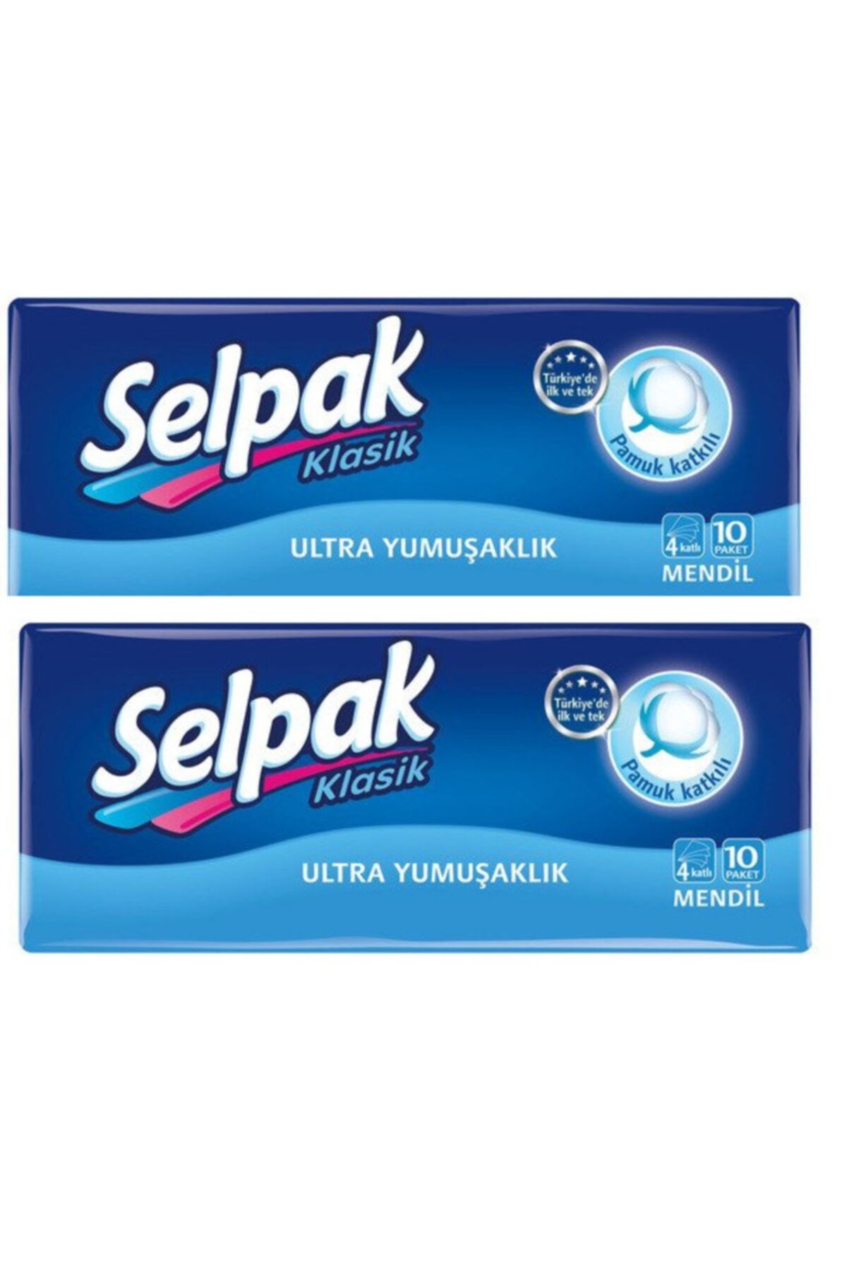 Selpak Klasik Mendil 10 Paket X 2 Adet