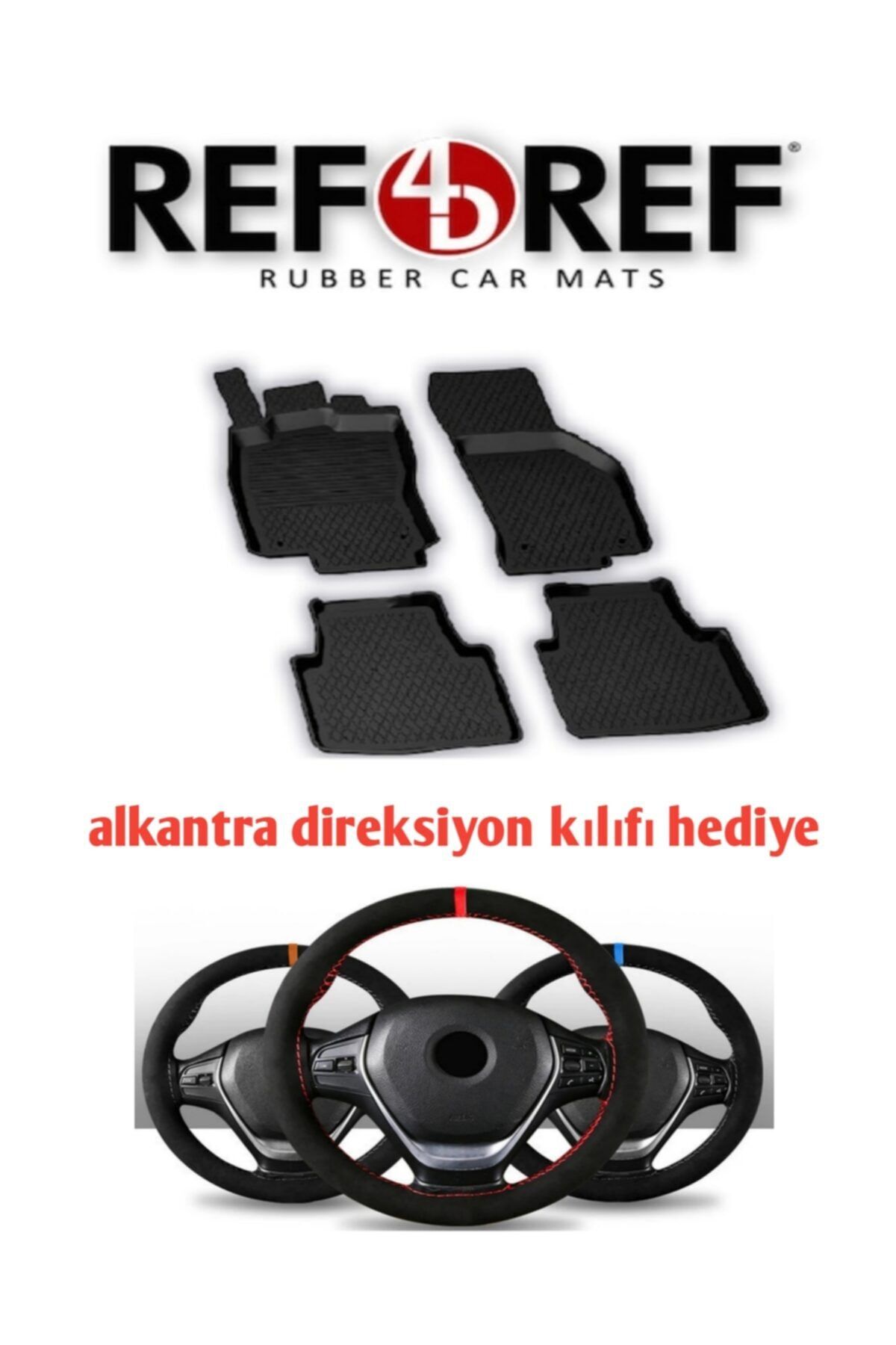 Refref Renault Megane 4 Sedan 4d Havuzlu Paspas, Megane 4 Sedan Paspas, 2016- Ve Üstü Uyumlu