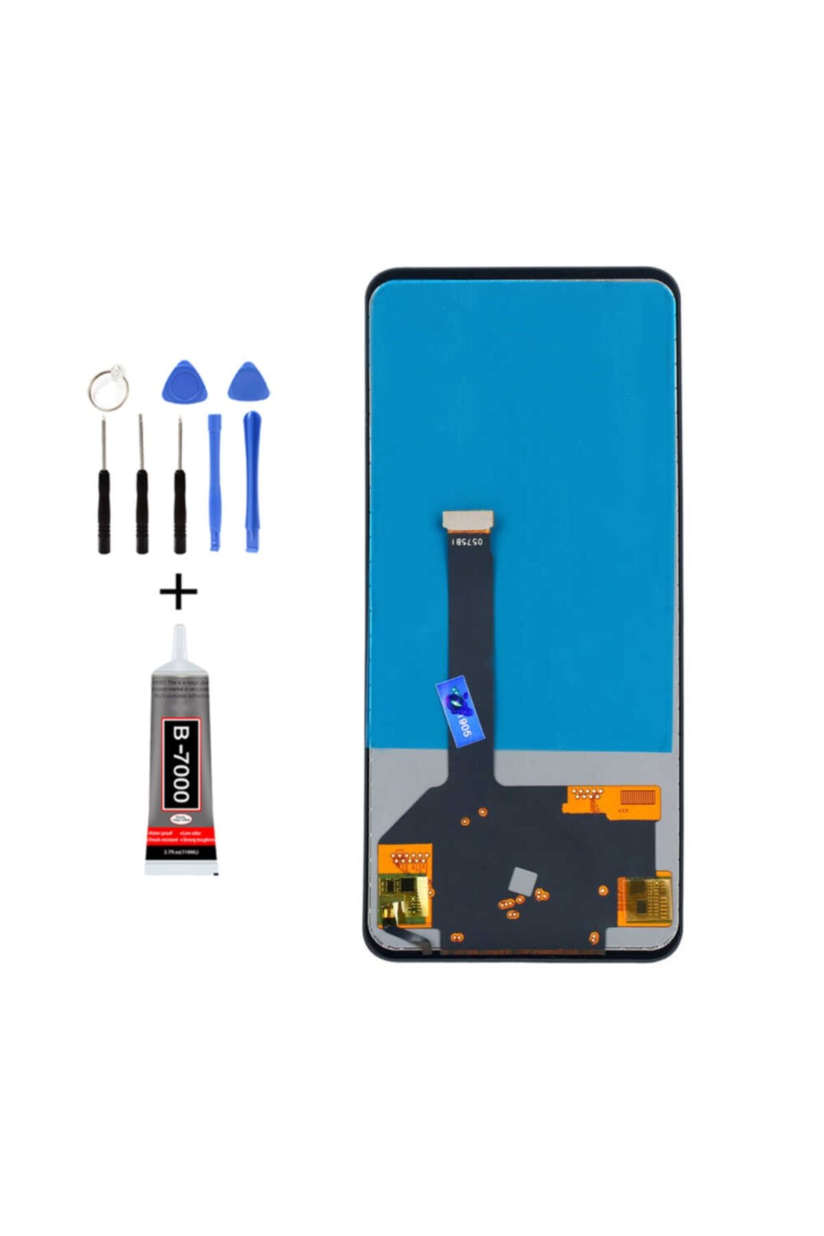 Tk Tech OPPO RENO 2  LCD EKRAN DOKUNMATİK GOLD TAMİR SETİ YANINDA !!!