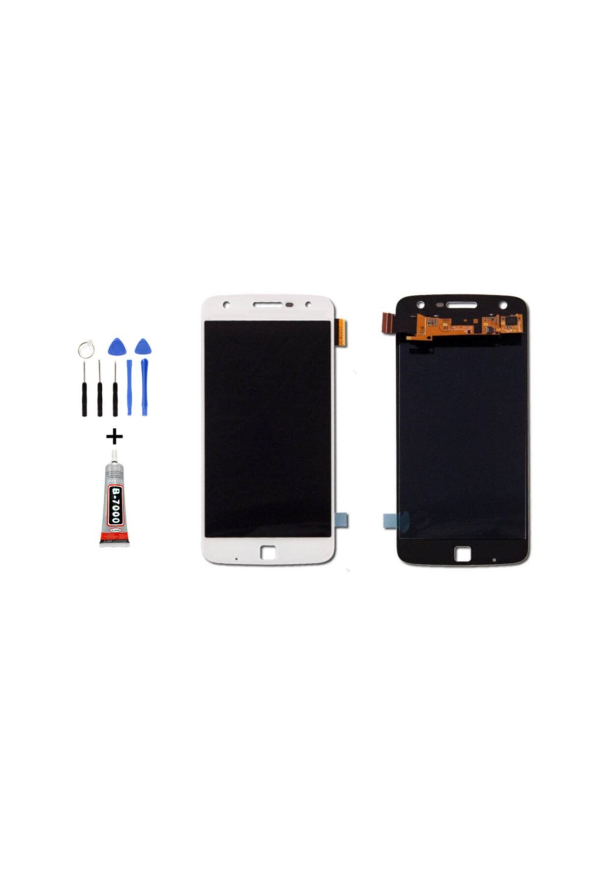 Tk Tech Motorola MOTO Z  LCD EKRAN DOKUNMATİK GOLD TAMİR SETİ YANINDA !!!