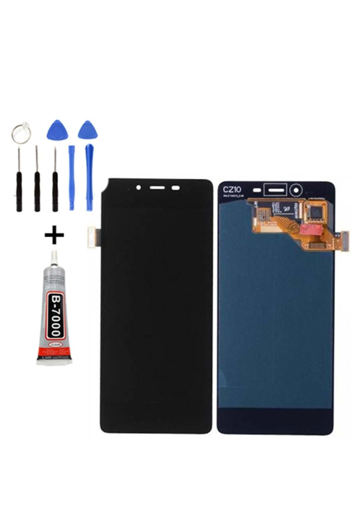 Tk Tech CASPER VIA V10  LCD EKRAN DOKUNMATİK SİYAH TAMİR SETİ YANINDA !!!