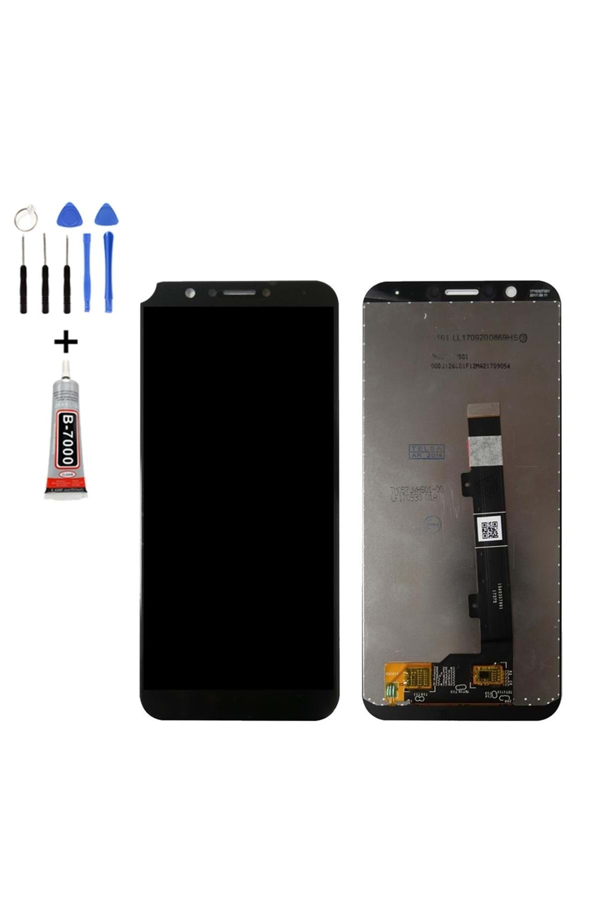 Tk Tech General Mobile Gm8 2019 Edition Lcd Ekran Dokunmatik Beyaz Tamir Seti