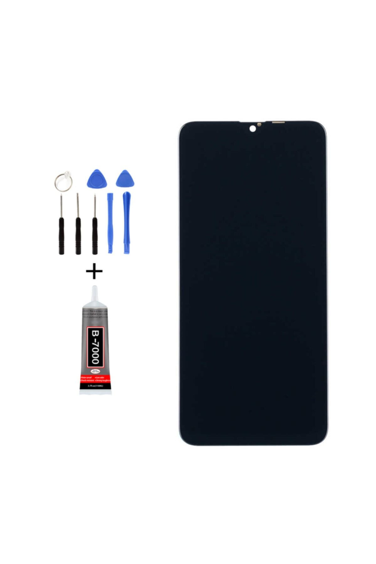 Tk Tech OPPO RENO 2  LCD EKRAN DOKUNMATİK SİYAH TAMİR SETİ YANINDA !!!