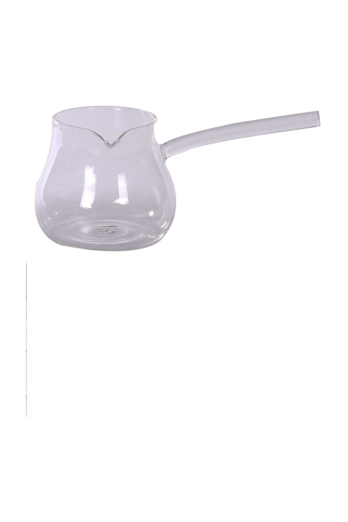 Kosova Glass Coffee Set Cam 500 Ml Cezve Dem-0020-2