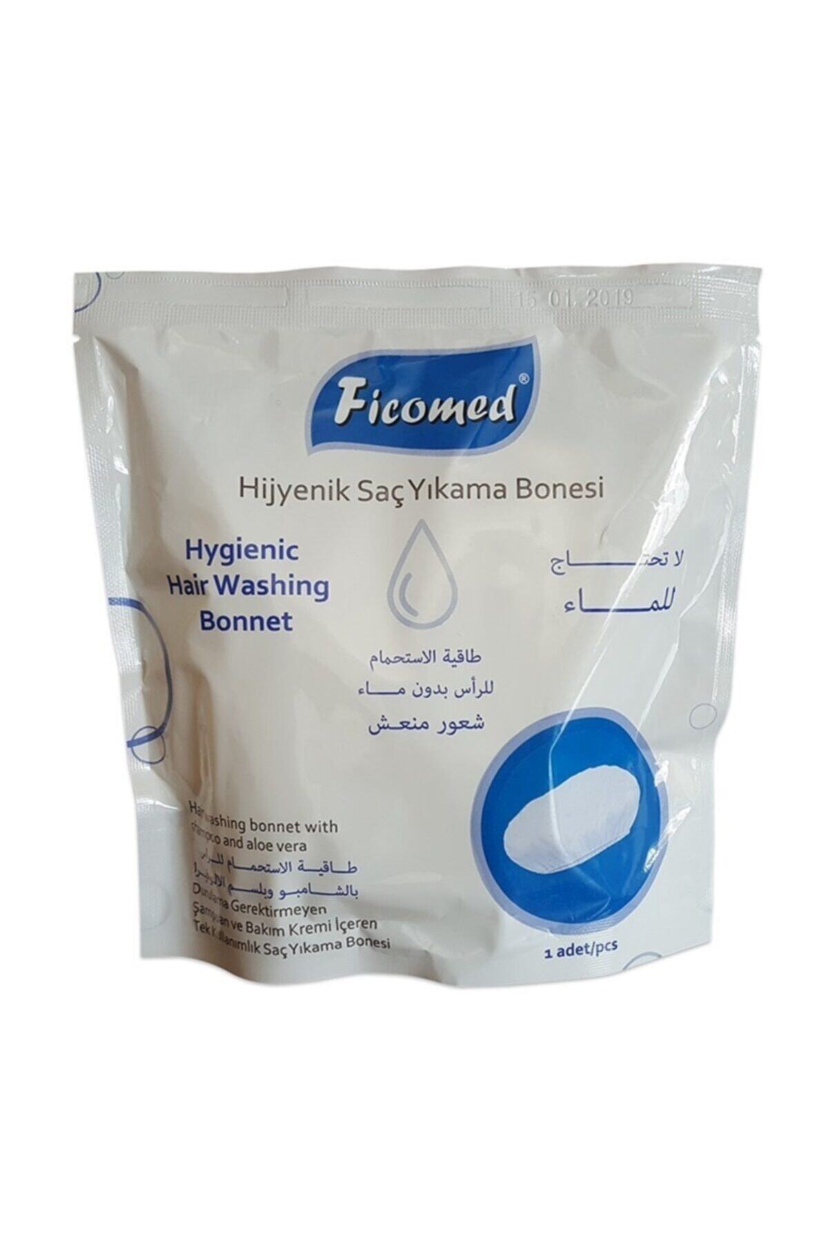 Ficomed Hijyenik Saç Yıkama Bonesi 3 Adet